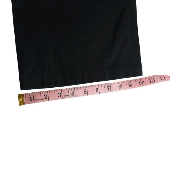 Banana Republic Pants Womens 4 Jackson Fit Wide Leg Black - Picture 11 of 11